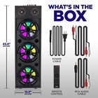 Pyle 3x10    Portable Bluetooth Pa Karaoke Speaker System- 1600 Watt 