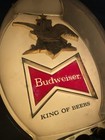 Vintage Budweiser King Of Beers Original Wall Sconces Light Up Beer Sign Works