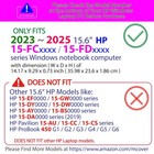 New Mcover Case For 2023 2025 15 6  Hp 15-fc0000 15-fdxxxx Series Windows Laptop