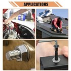 900 Pcs Stainless Steel Flat Washers For Screws  304 Stainless Steel  Freeship