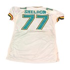 Mike Sheldon Memphis Maniax 2001 Game Used Away Jersey Size 54  2