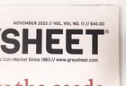 The Cdn Monthly Greysheet November 2025 Vol Viii No 11 Thanksgiving Edition
