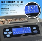 Nadex S540 Pro Professional Coin Counter Automated Sorter