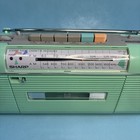 Vintage Sharp Stereo Radio Cassette Boombox Qt-50  gr  Seafoam Green - Works
