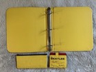 The Beatles 1964 Original  3-ring Binder   Pencil Case  And Wallet Set