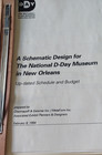 D-day Museum New Orleans   Ww2 Chermayeff   Geismar 1993 Orig Concept Portfolio