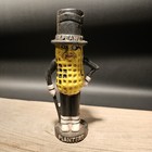 Antique Vintage Style Cast Iron Peanut Coin Bank