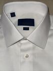 David Donahue Mens Premium Cotton Tuxedo formal  Dress Shirt 16 5 34-35  165