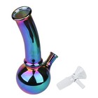 8   Hookah Glass Water Pipe Bong Smoking Tobacco Pipe Beaker Filter Shisha Bowl