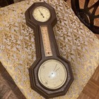 Vintage Springfield Weather Station 16    Wall Barometer Thermometer Humidity Usa