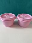 Tupperware Classic 20oz Servalier Set Of 2 New Pink