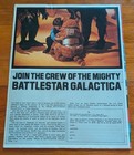 1978 Battlestar Galactica Official Poster Magazine  1 Universal City Studios