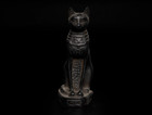 Ancient Egyptian Antiquities Bastet Cat Statue Antique Pharaonic Stone Goddess