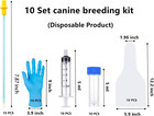 10 Set Ai Artificial Insemination Dog Breeding Kit  Canine Breeding Kit  Disposa