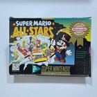 Super Mario All-stars Super Nintendo Snes Cib Complete With Manual