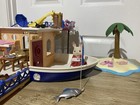 Sylvanian Families Calico Critters Seaside Cruiser House Boat 5206 Rare 