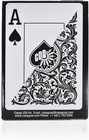 100  Plastic Playing Cards  Poker Size  standard  Jumbo Index Single Deck  black