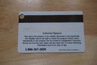 Aladdin Hotel Casino Las Vegas Nevada Players Slot Card Blank  no Name 