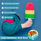 Moldes De Paletas De Hielo De Silicona Libre De Bpa 12 Piezas Congelador Moldes