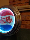 Pepsi Sign Blue  Neon Clock  15       Bar Man Cave Garage