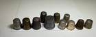 10 Estate Thimble Lot -- Paul Revere   Pewter  Japan  Germany