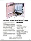 Rowe Riviera 25 Cigarette Machine Vendor Vending Flyer Retro 1970 Original