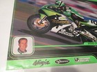 Motorcycle Kawasaki Motorsports Doug Chandler 10 Poster Never Hung Framed 4 Pics