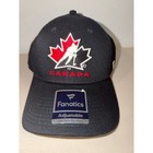 Fanatics Men s Black Canada Hockey Hat  nwts 