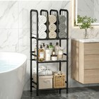 Storageideas 3 Tier Towel Racks For Bathroom Dividers Standing Metal Towels