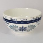 Gondor Ceramic Bowl  Lord Of The Rings Owlcrate Collectible Lotr Tolkien Nwob