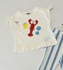 Old Navy Baby Girl 3-6 Months Pants Shirt 2 Pc Set Cute Outfit New