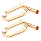  2pcs Pin To Pendant Converter Horizontal Brooch Converter For Changing Brooches