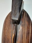 Vintage African Tribal Face Mask From Ghana Wood   Metal 18  Hand Carved 