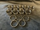 Metal Split Key Rings 1 Inch Bulk Lot Silver Tone Keyrings Diy Crafts 100 Total