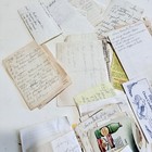 Vintage Loose Recipes Lot Of 73 Recipes Some Handwritten Some Magazine Cut Outs