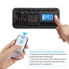 12v To 120v Power Converter 2000w Pure Sine Wave Inverter Car Truck Rmote Switch