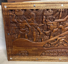 Large Palauan Storyboard Hand Carved By Zaharias Omengebar Master Carver Korvar