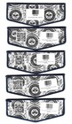 Bsa Oa Operation Arrow 2023 National Jamboree Lot set Of 5 Flaps
