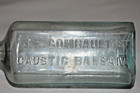 Antique Veterinary Horse Medicine Bottle J e  Combault s Caustic Balsam Glass