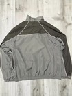 New Balance Men   s L Gray black Colorblock Lightweight Full-zip Windbreaker