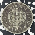 1928 Angola 50 Centavos Lot c9514