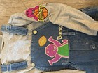 Vintage 90   s Barney Overall Set