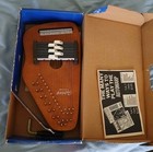 Autoharp By Oscar Schmidt Vintage Red Wooden Easy Chord Musical Instrument