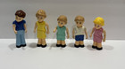 Vintage Little Tikes Dollhouse People Family Figures   Furniture  Picnic Table