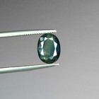 2ct Vvs Blue   Green Parti Sapphire Natural Mined Iridescent Transparent Oval