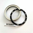 New Af Seiko Mens Bezel Black  io  Insert 7002 7000 6309 7290 Watch Bvt03027