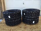 4 Hd 10-16 5 Skid Steer Tires 10x16 5 Solideal Skz Lifemaster- Fits Bobcat