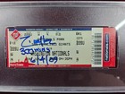      2009 Randy Johnson Signed 300 Wins Ticket Psa dna jsa Auto Inscription 6 4 09