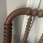 Jenny Lind Bed Spindle Spool Salesman Sample 27x27 Dog Bench Headboard Project
