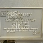 Vintage Gaf Talking View-master Projector Tested Works   5 Reels Manual Usa